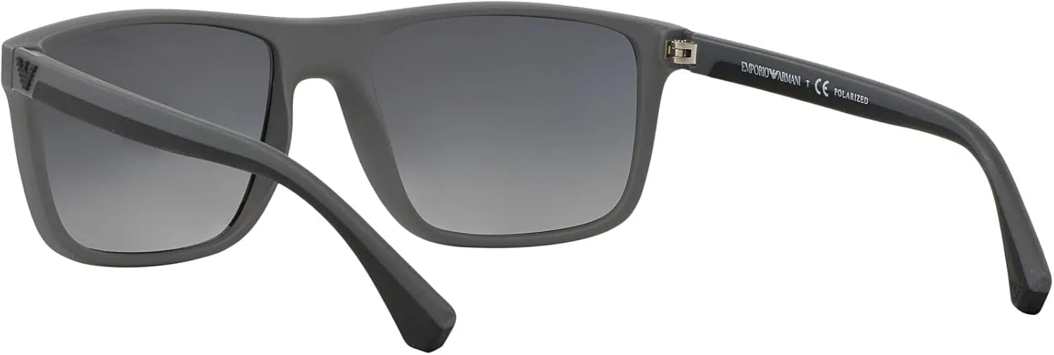 Emporio Armani Men's Ea4033 Square Sunglasses