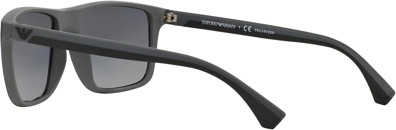 Emporio Armani Men's Ea4033 Square Sunglasses