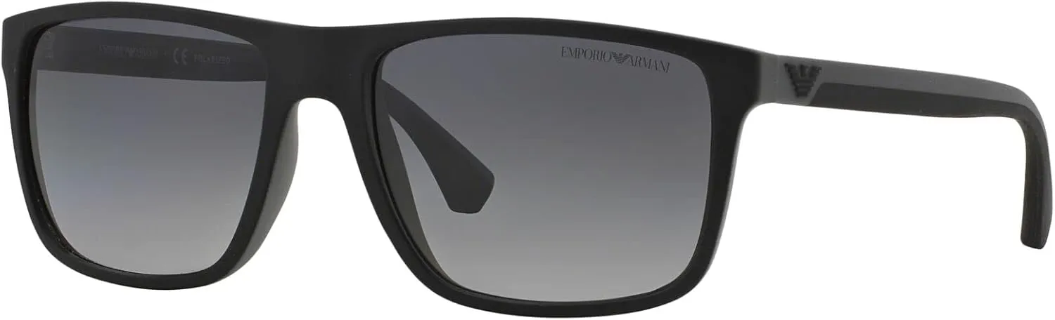 Emporio Armani Men's Ea4033 Square Sunglasses