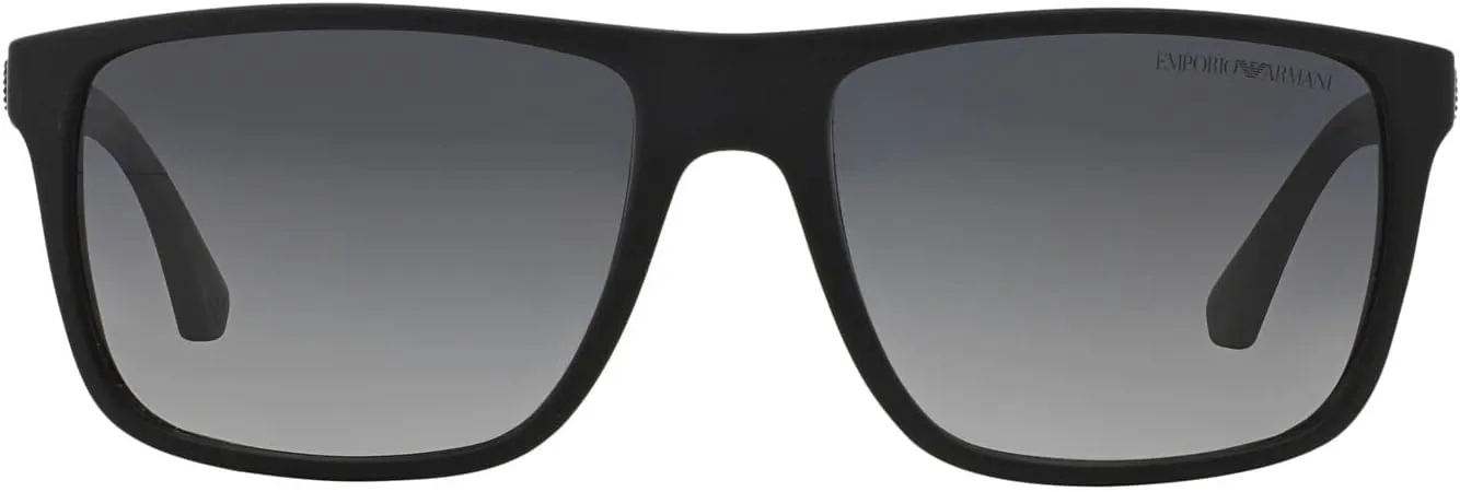 Emporio Armani Men's Ea4033 Square Sunglasses
