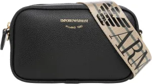 Emporio Armani women Myea crossbody bags black - silver