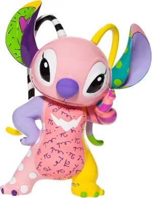 Enesco Disney by Romero Britto Lilo and Stitch The Series Angel Figurine, 7.7 Inch, Multicolor