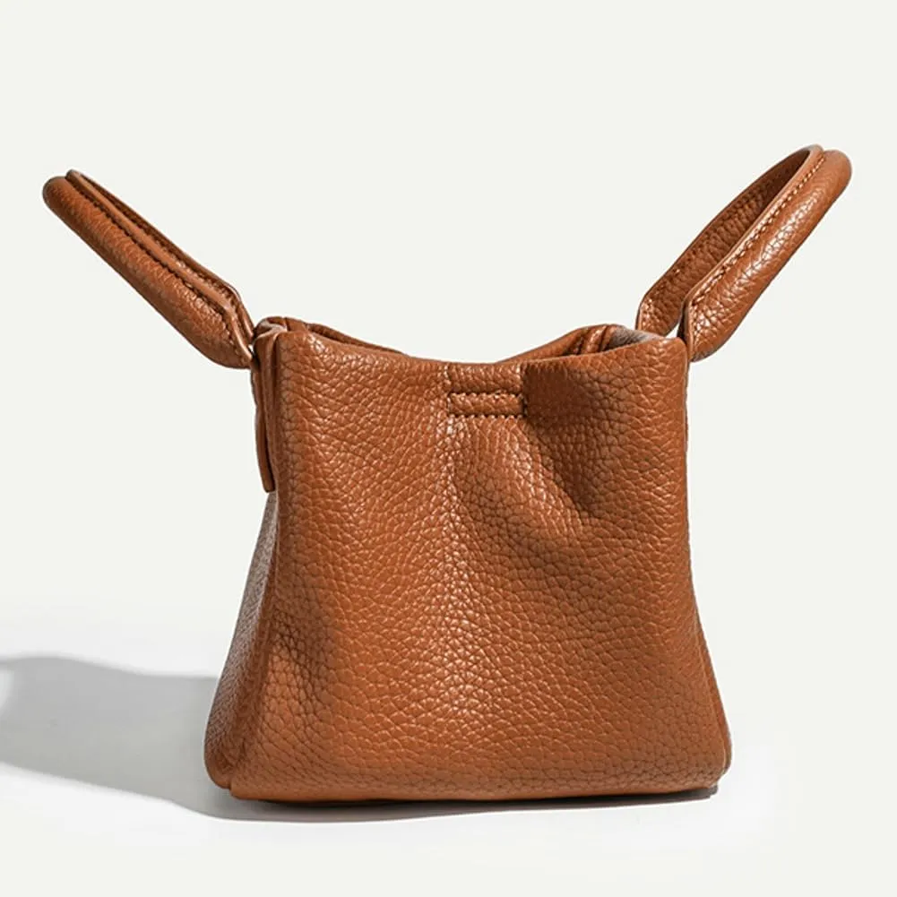 Epsion Women's Buckle Handbag Shoulder Bag Slouchy Bag Y2K Leather Purse PU Leather Clutch Handbag 2025