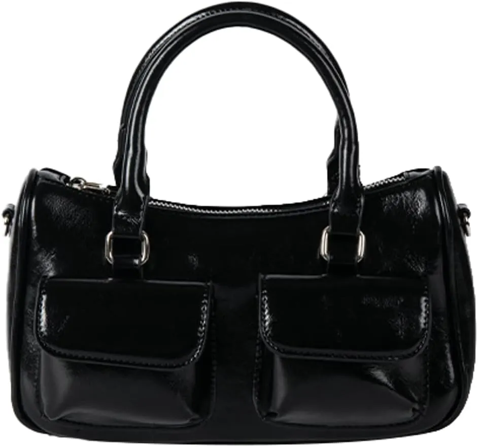 Epsion Women's Square Shoulder Bag Handbag Chain Detail Clutch Purse Solid Crossbody Bags Travel Work 2025
