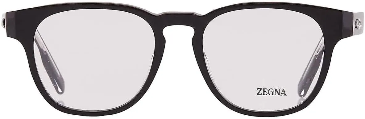 Ermenegildo Zegna Eyeglasses EZ 5261 001 Shiny Black
