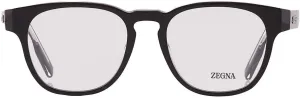 Ermenegildo Zegna Eyeglasses EZ 5261 001 Shiny Black