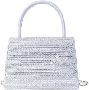 Evening Bag Clutch Purses for Women,Rhinestones Sparkly Evening Bags with Detachable Chain for Party Prom Wedding