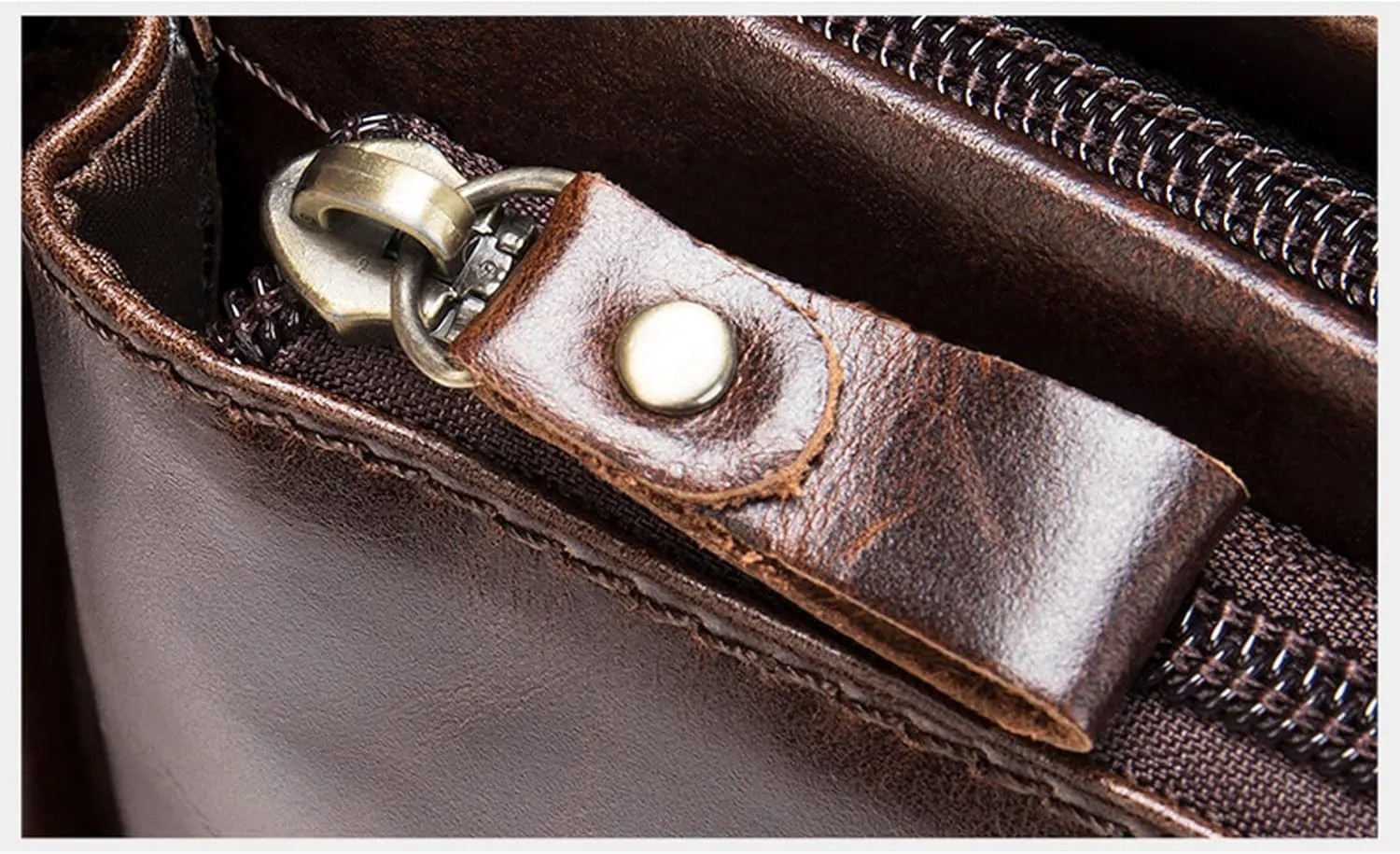 Fanny Pack Genuine Leather Waist Packs Men Belt Bag Phone Bags Travel Waist Pack Male Bag Leather(Matte)