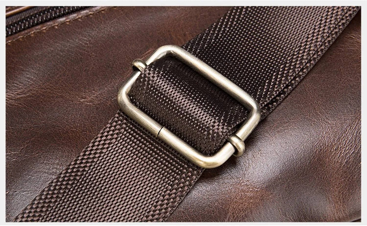 Fanny Pack Genuine Leather Waist Packs Men Belt Bag Phone Bags Travel Waist Pack Male Bag Leather(Matte)