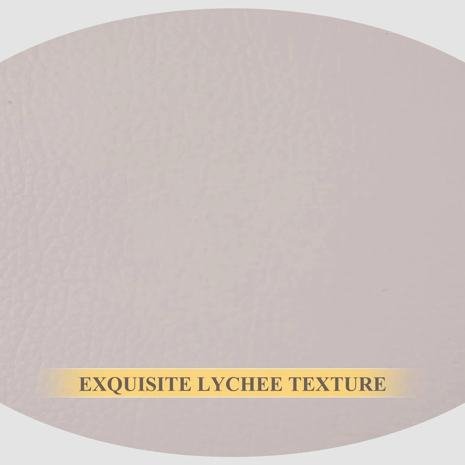 Faux Leather Fabric, 55” Wide Upholstery Fabric by The Yard Marine Vinyl Fabric Outdoor Pu Leather Waterproof Sheets Fabric for Crafts Sewings Sofa Wallets Handbag Earrings Bows 1 Yard Beige