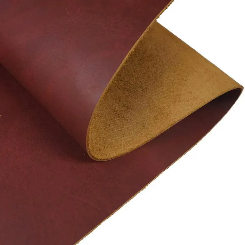 First Layer Cowhide Vegetable Tanned Leather Fabri Genuine Cowhide Leather Fabric Full Grain Vegetable Tanned Leather Piece First Layer Material DIY Leathercraft for Sofa Shoe(30cm x 120cm)