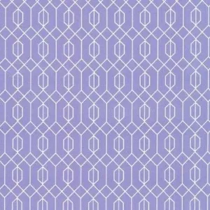 FlashPhoenix Quality Sewing Fabric – Elderberry Flower Fairies Lavender Geo Cotton Size; 36" x 44" by The Yard