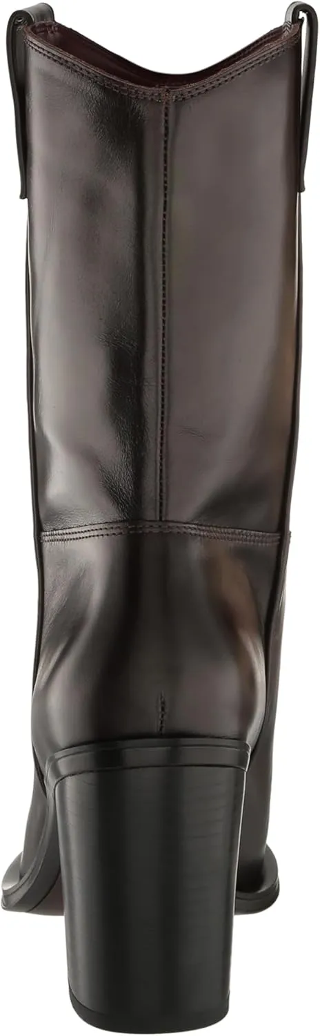 Franco Sarto Women's Valor Square Toe Mid Calf Heeled Boots