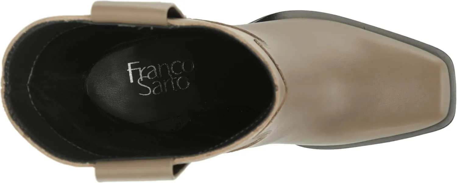 Franco Sarto Women's Valor Square Toe Mid Calf Heeled Boots