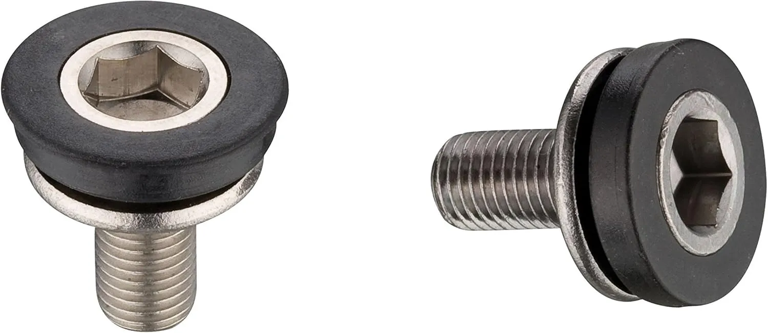 FSA X-Bionic JIS Steel Crank Bolt - Black, Size M8