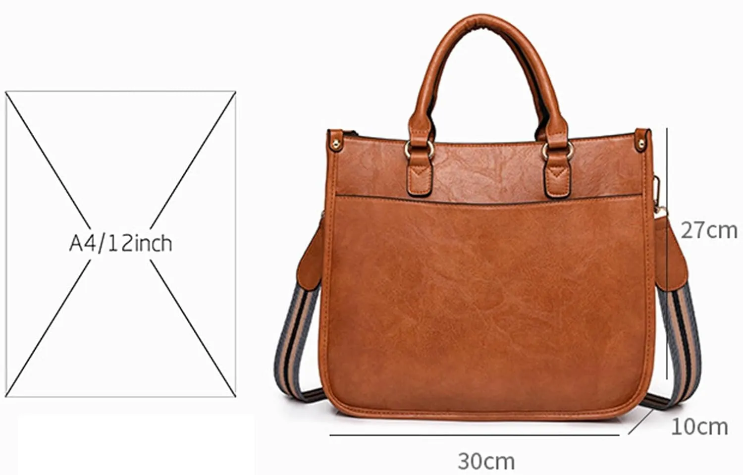 FZVYD Goth Purse,Purses Tote Bag for Women Handbags Large Shoulder Bag Leather Work Bags with Multi-Pockets Designer Hobo Satchel 2024 Grey-1