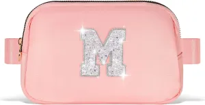 Gifts for Mom - Birthday Gift Idea, Belt Bag Crossbody Fanny Pack - White M, Peach