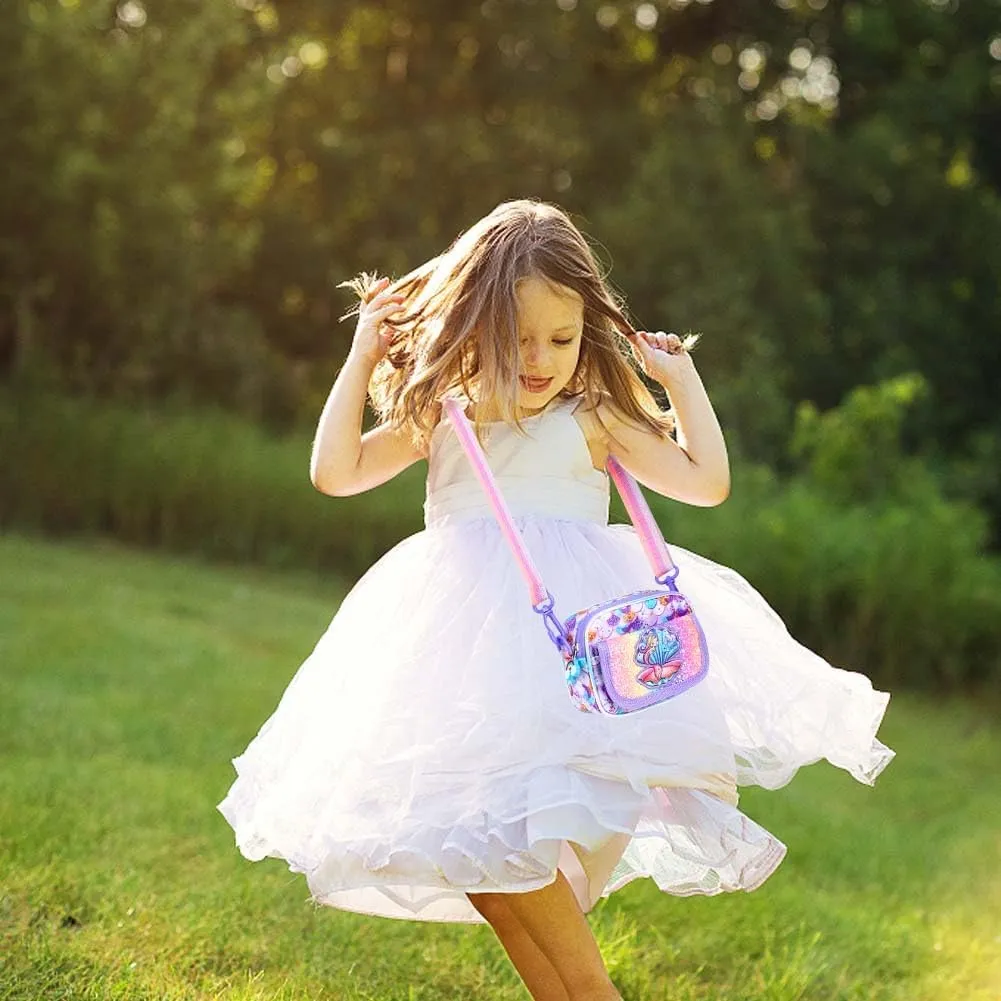 Girls Purse for Kids Age 3-12 - Purse for Little Girl Gifts, Crossbody Bag Bunny