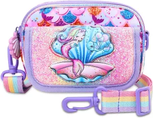 Girls Purse for Kids Age 3-12 - Purse for Little Girl Gifts, Crossbody Bag Bunny