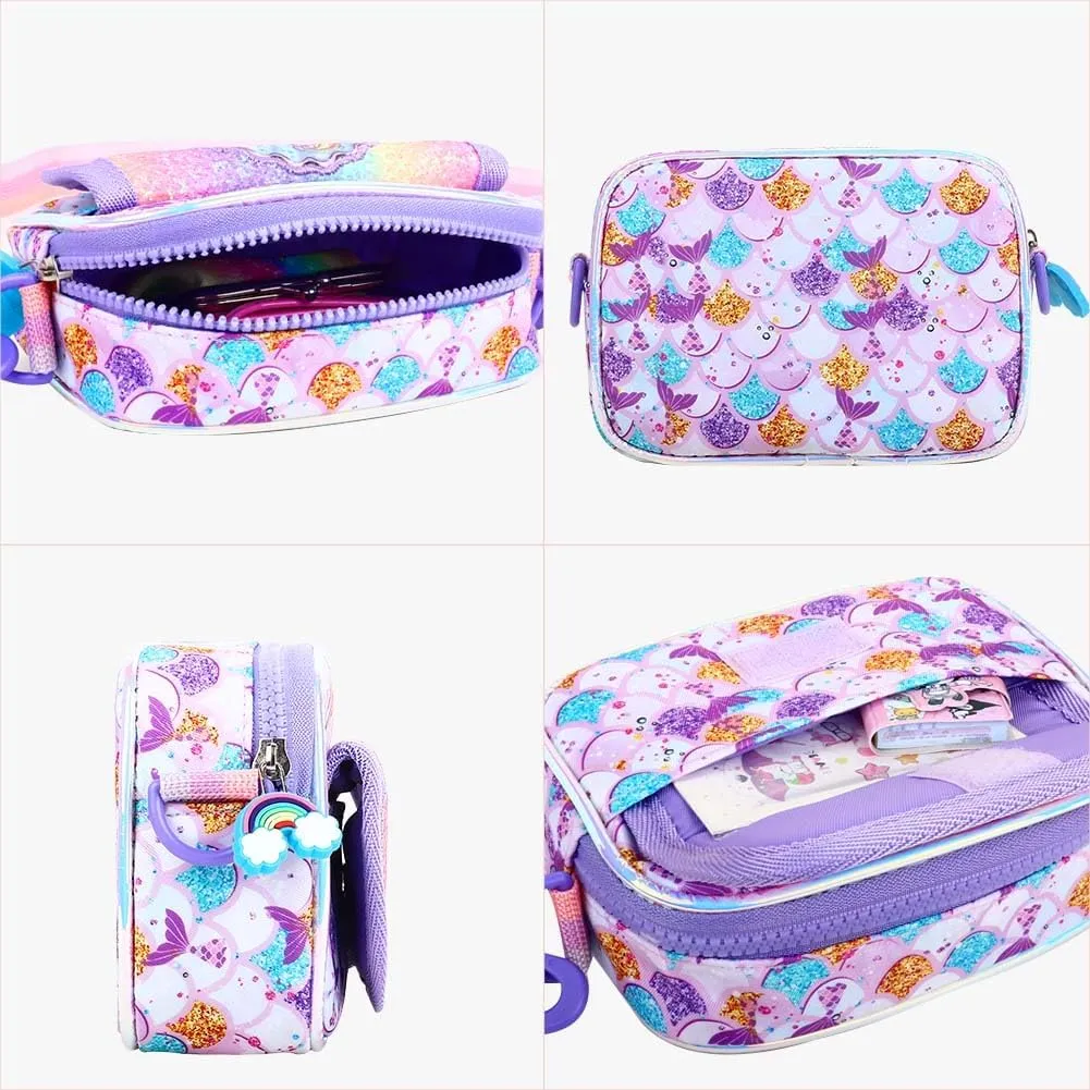 Girls Purse for Kids Age 3-12 - Purse for Little Girl Gifts, Crossbody Bag Bunny