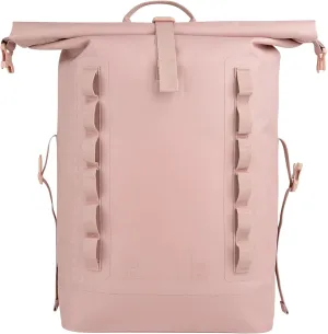 GOT BAG Jason Momoa ROLLTOP Backpack | Durable 100% Recycled Ocean Impact Plastic™ | Ultra-Light Waterproof Fabric | 15” Laptop Sleeve (Dirty Pink)