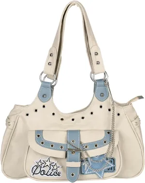 Grunge Hobo Bag Fairy Grunge Shoulder Bag Y2K Vintage Crossbody Bag for Women