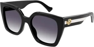 Gucci GG1300S Black/Grey Shaded 55/19/145 women Sunglasses