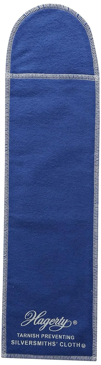 Hagerty Silver Keeper Flatware Bag, Silver Storage Anti Tarnish Storage Bag for Silver Flatware, Made in USA, Kosher Certified, 4" x 12"