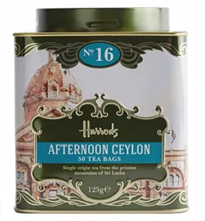 Harrods, Heritage No. 16 Afternoon Ceylon Tea (50 Tea Bags)
