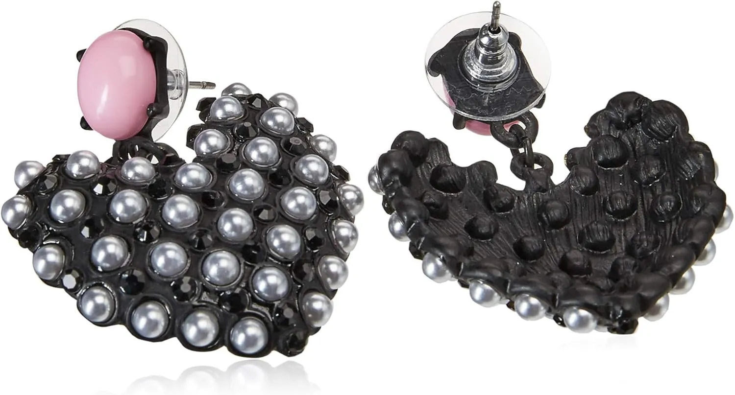 Heart Drop Earrings