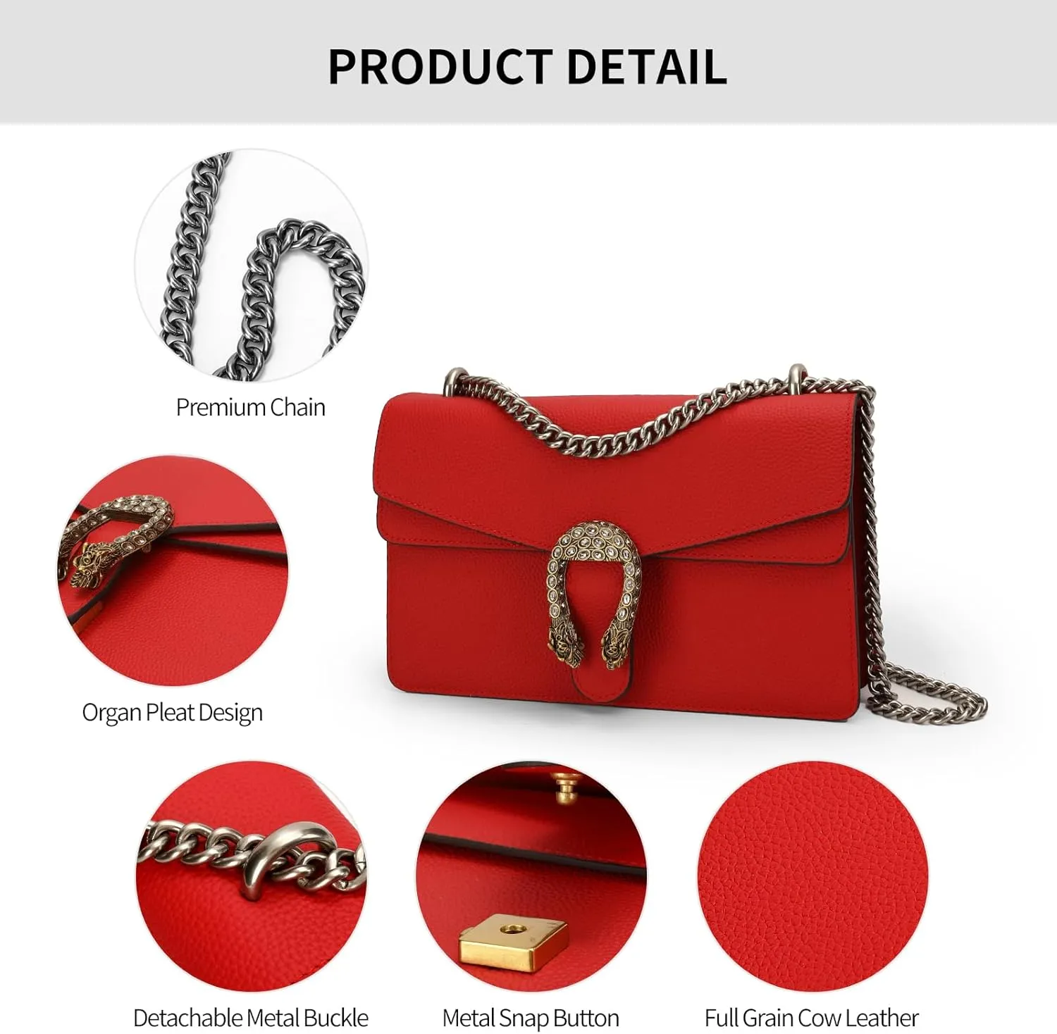 High-End Genuine Leather Shoulder Bag for Women, Stylish Handbag for Ladies, Refined Tote Purse, Crossbody Bag