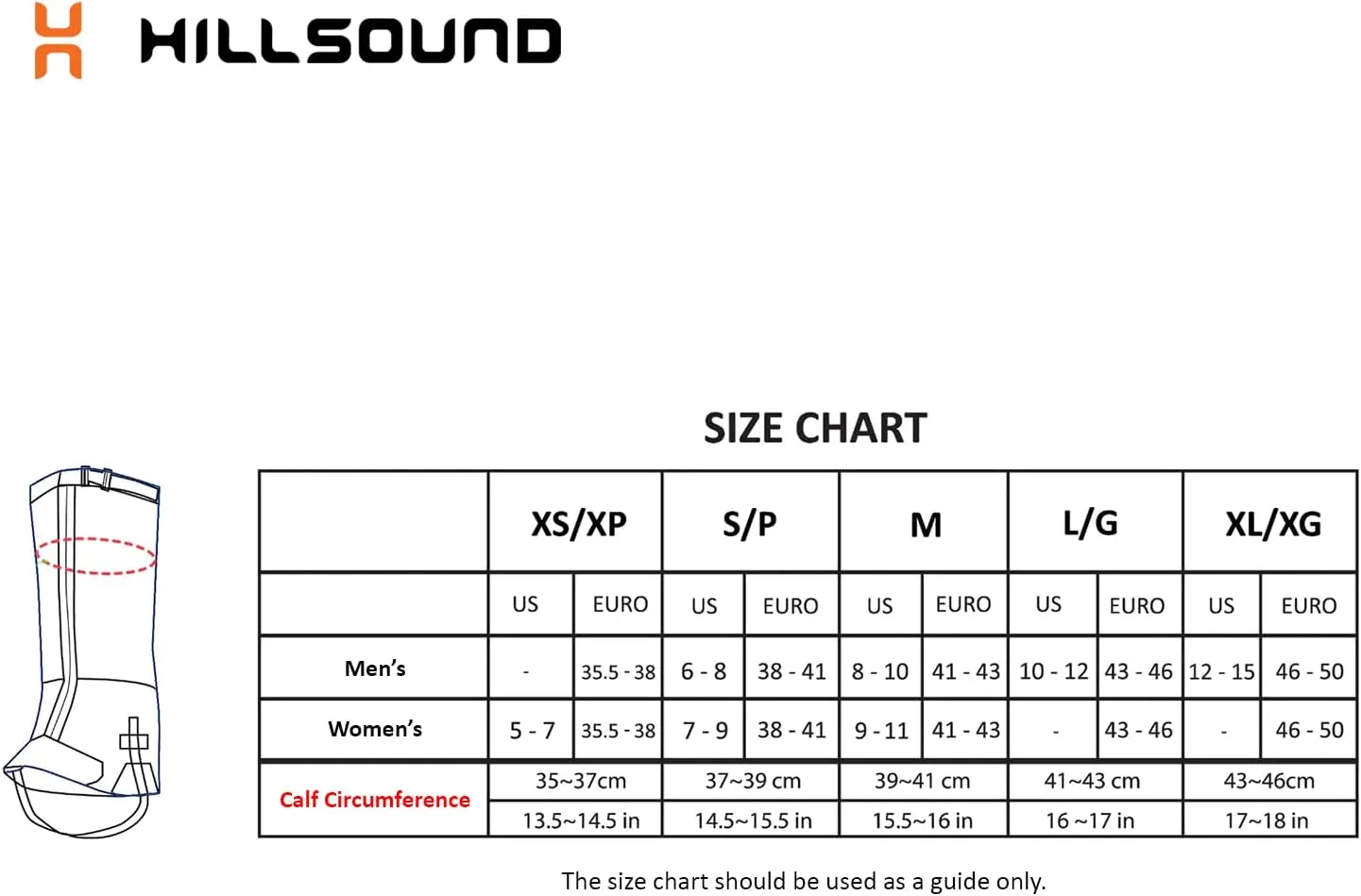 Hillsound Armadillo LT I Waterproof, Unisex, Breathable Gaiters for Year-Round Hiking