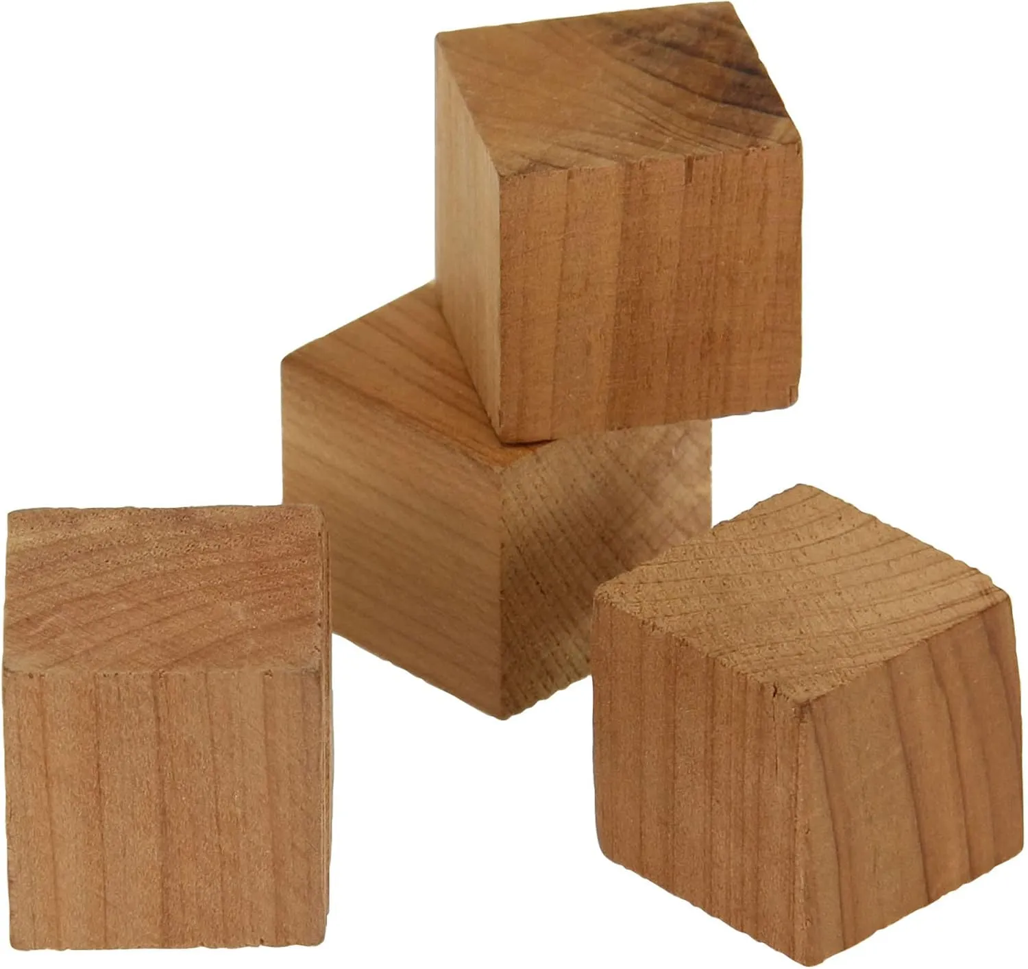 Household Essentials Household Essentials 35779-1 Cedar Wood Value Sachet Set, 12 Cedar Blocks and 12 Cedar Sachets, White