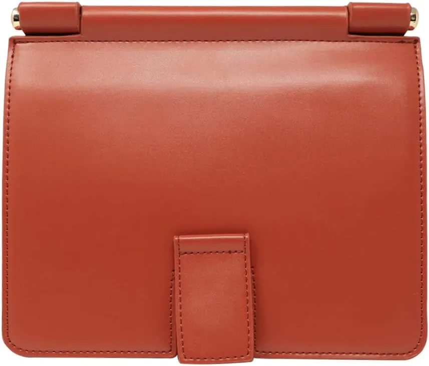 IDEEN RED BROWN HANDBAG