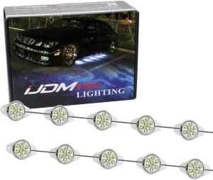 iJDMTOY Brabus Style 90-LED Under Car Foot Area Illumination LED Puddle Lights, Xenon White