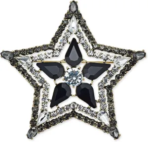 INC International Concepts Anna Sui x I.N.C. Silver-Tone Stone & Crystal Star Pin