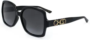JIMMY CHOO Square Sunglasses Sammi/G 8079O Black 55mm