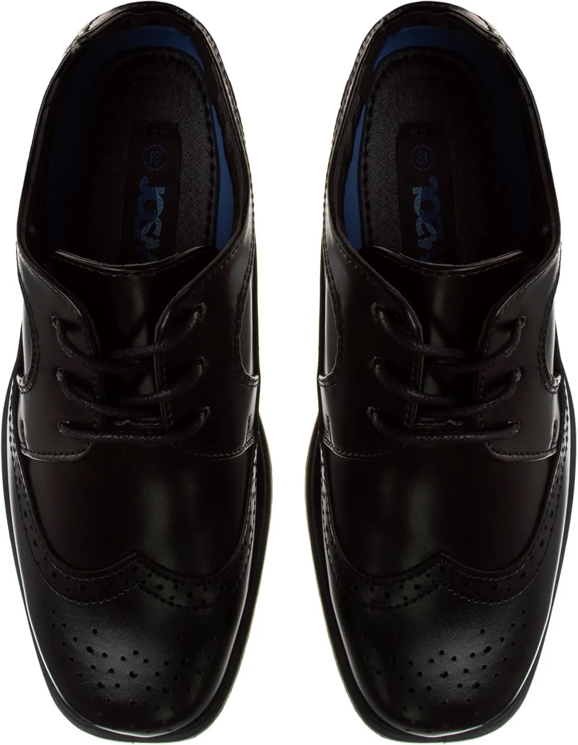Josmo Boys Classic Comfort Dress Wing-Tip Oxford Shoe (Toddler, Little Kid, Big Kid)
