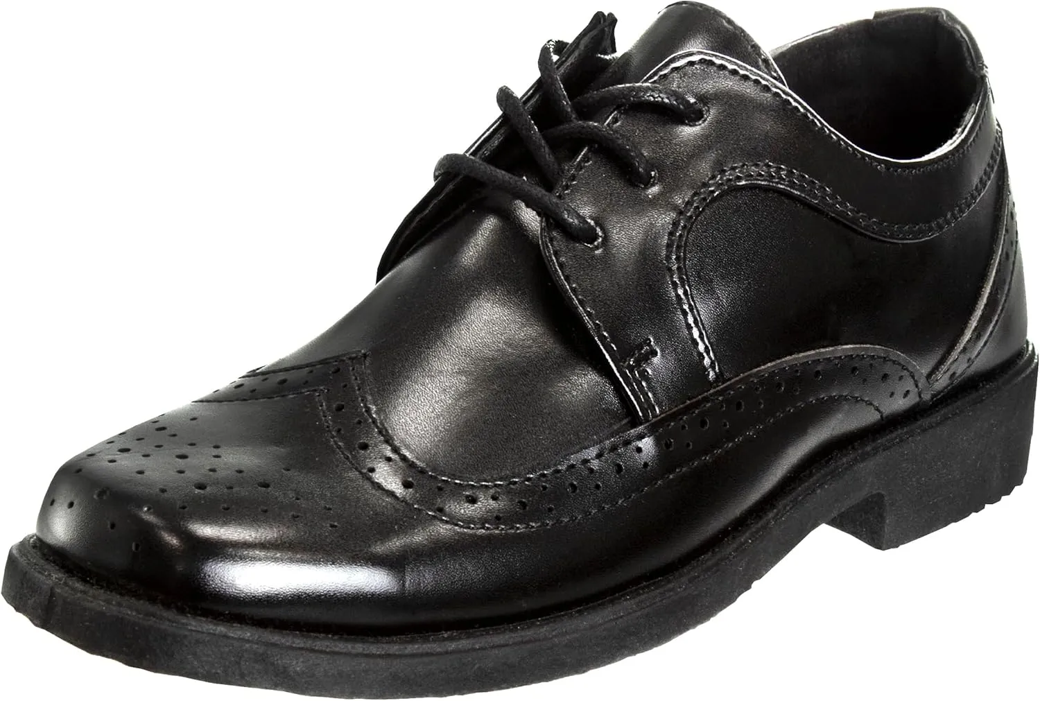 Josmo Boys Classic Comfort Dress Wing-Tip Oxford Shoe (Toddler, Little Kid, Big Kid)