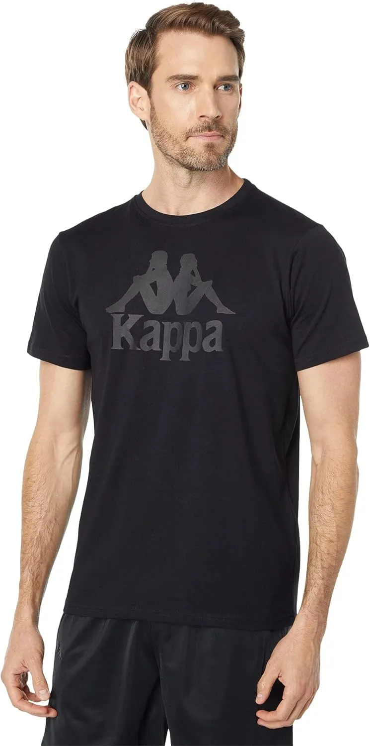 Kappa Authentic Estessi T-Shirt for Men – Round Neckline – Short Sleeves – Straight Hemline – 100% Cotton