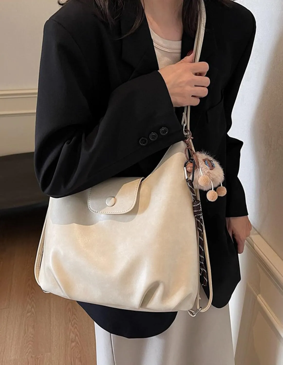 KARRESLY Hobo Handbag Purse for Women Trendy Shoulder Bags PU Leather Crossbody Purses