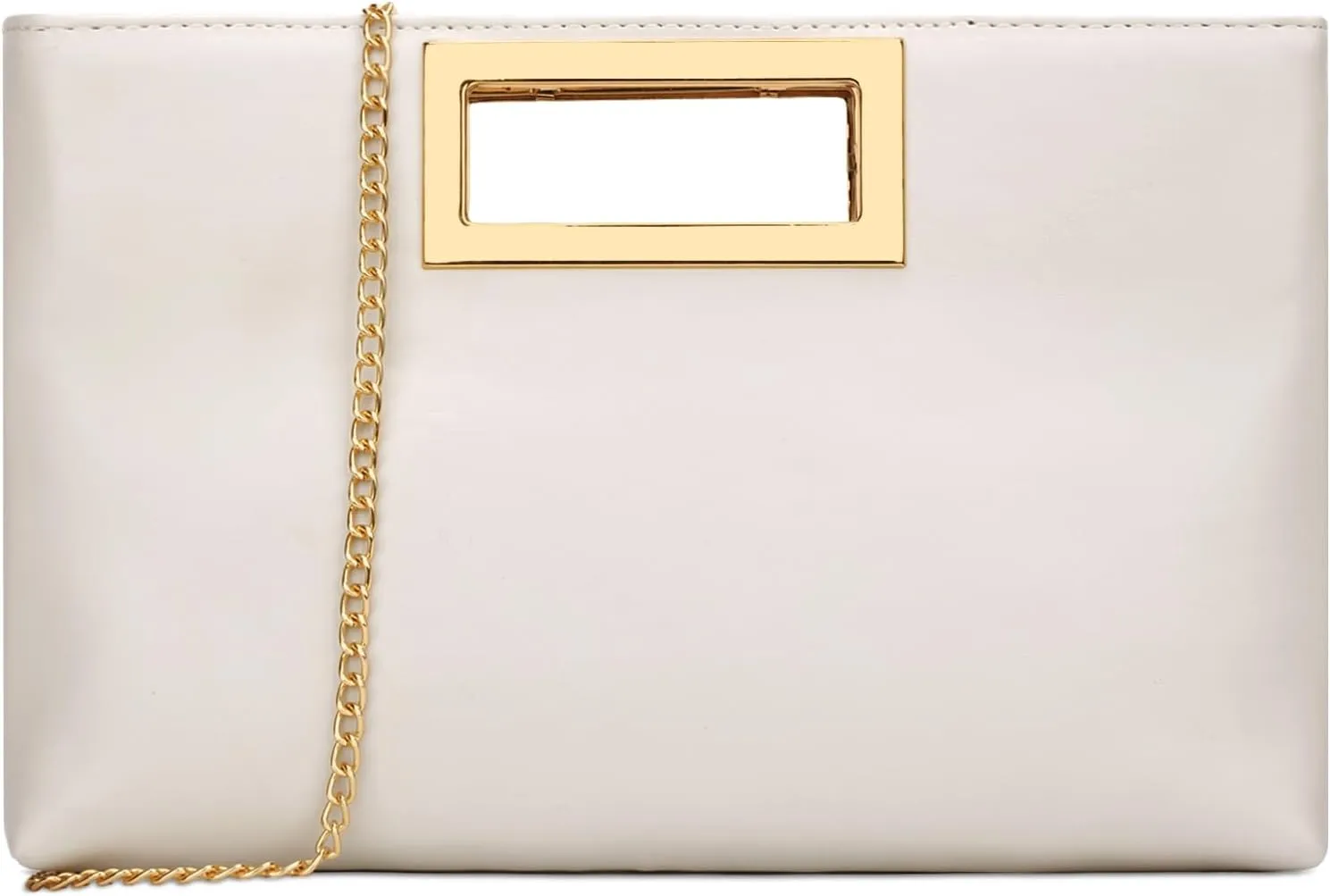 KKXIU Clutch Purse for Women Vegan Leather Evening Bag Formal Handbag for Wedding Party Prom Bridal
