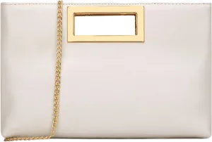 KKXIU Clutch Purse for Women Vegan Leather Evening Bag Formal Handbag for Wedding Party Prom Bridal