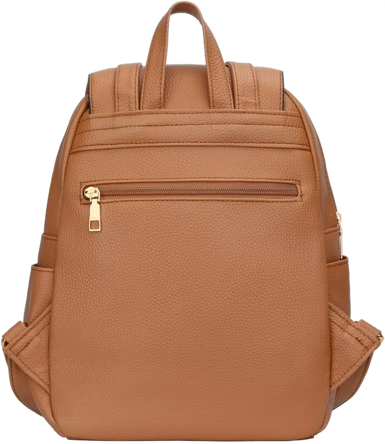KKXIU Trendy Leather Backpack Purse for Women and Ladies Shoulder Travel Daypacks Bags (A-Brown)