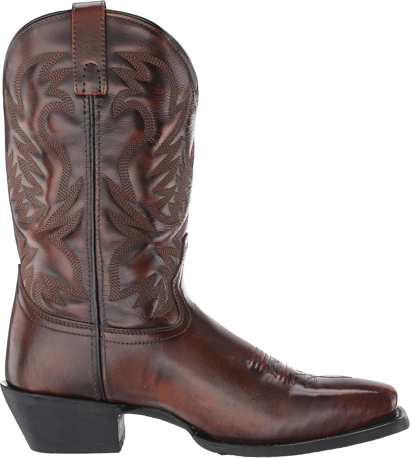 Laredo Mens Stillwater Square Toe Dress Boots Mid Calf - Black, Brown