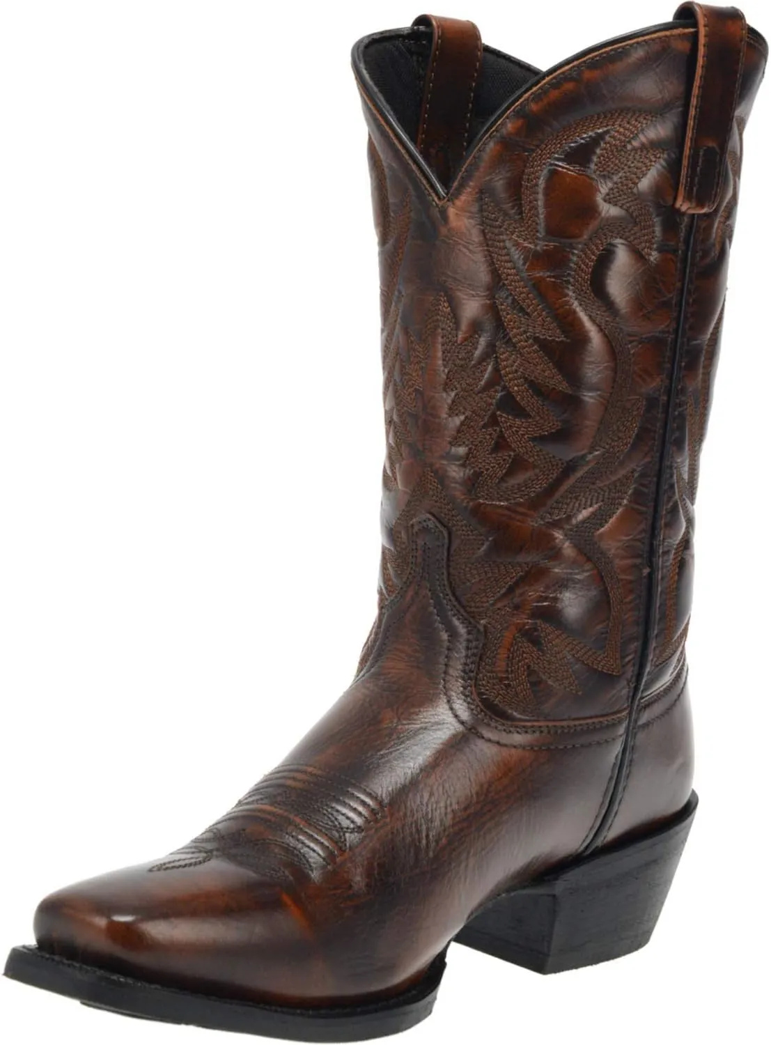 Laredo Mens Stillwater Square Toe Dress Boots Mid Calf - Black, Brown