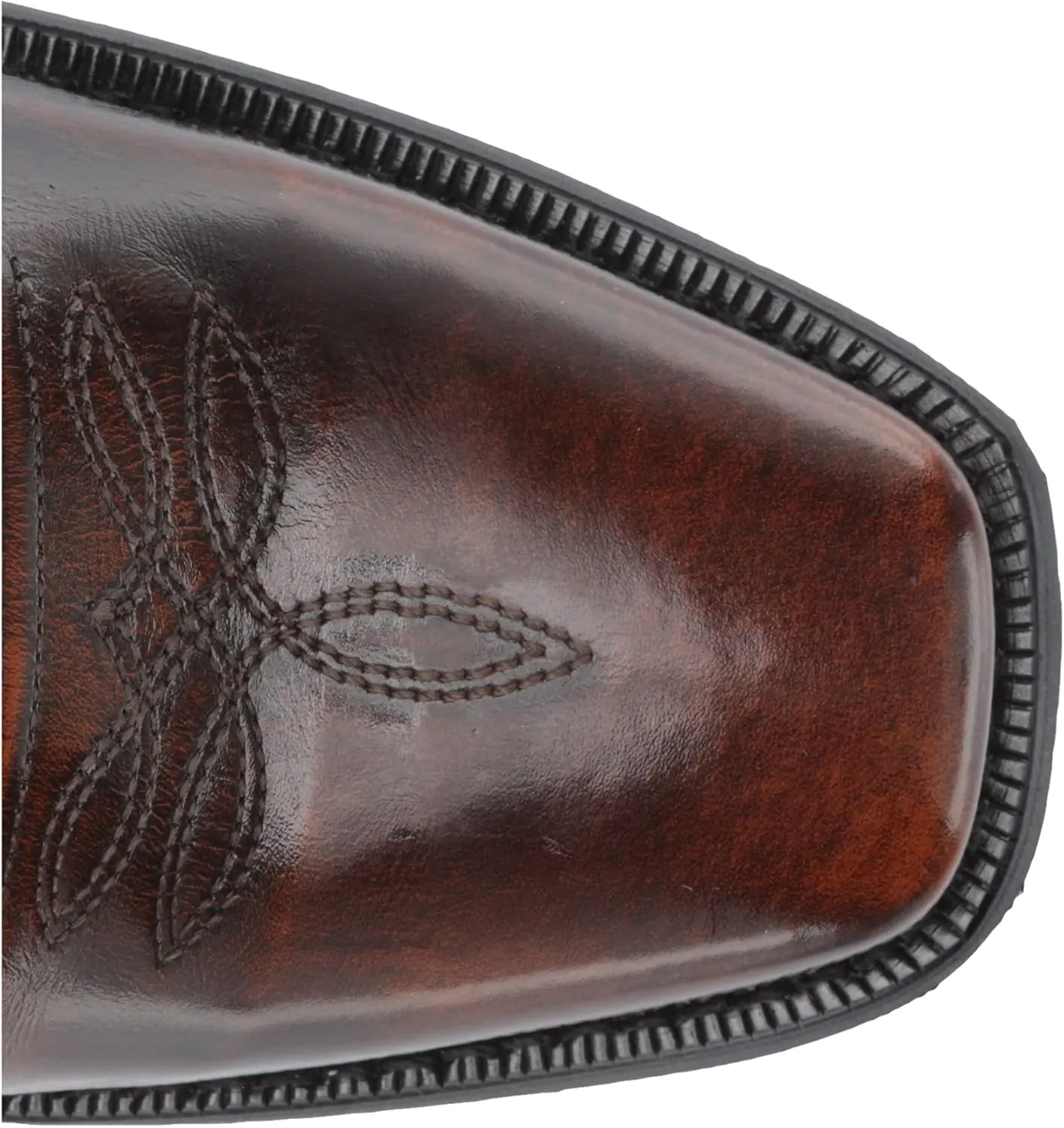 Laredo Mens Stillwater Square Toe Dress Boots Mid Calf - Black, Brown