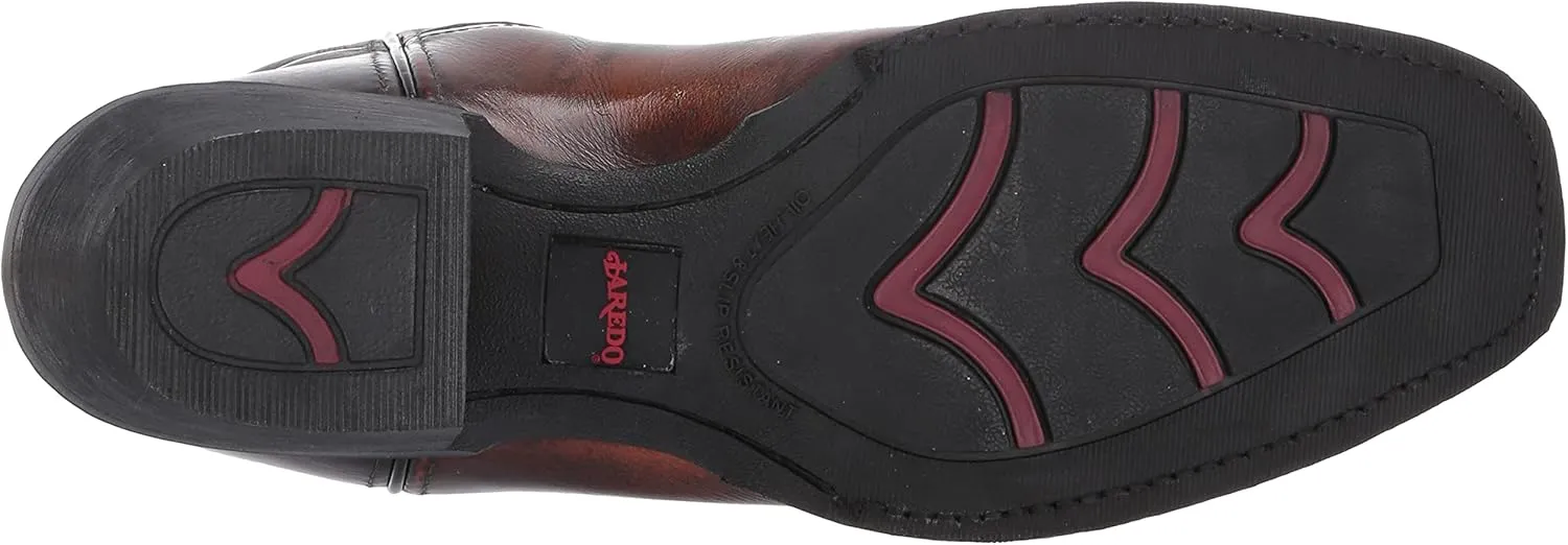 Laredo Mens Stillwater Square Toe Dress Boots Mid Calf - Black, Brown
