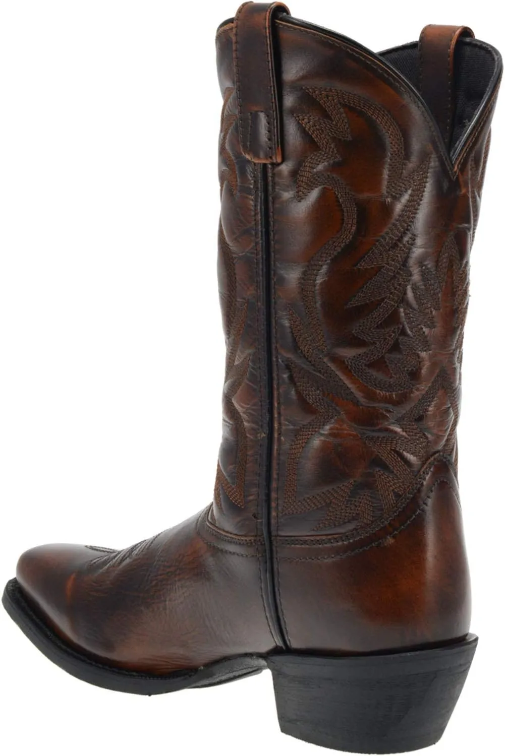 Laredo Mens Stillwater Square Toe Dress Boots Mid Calf - Black, Brown