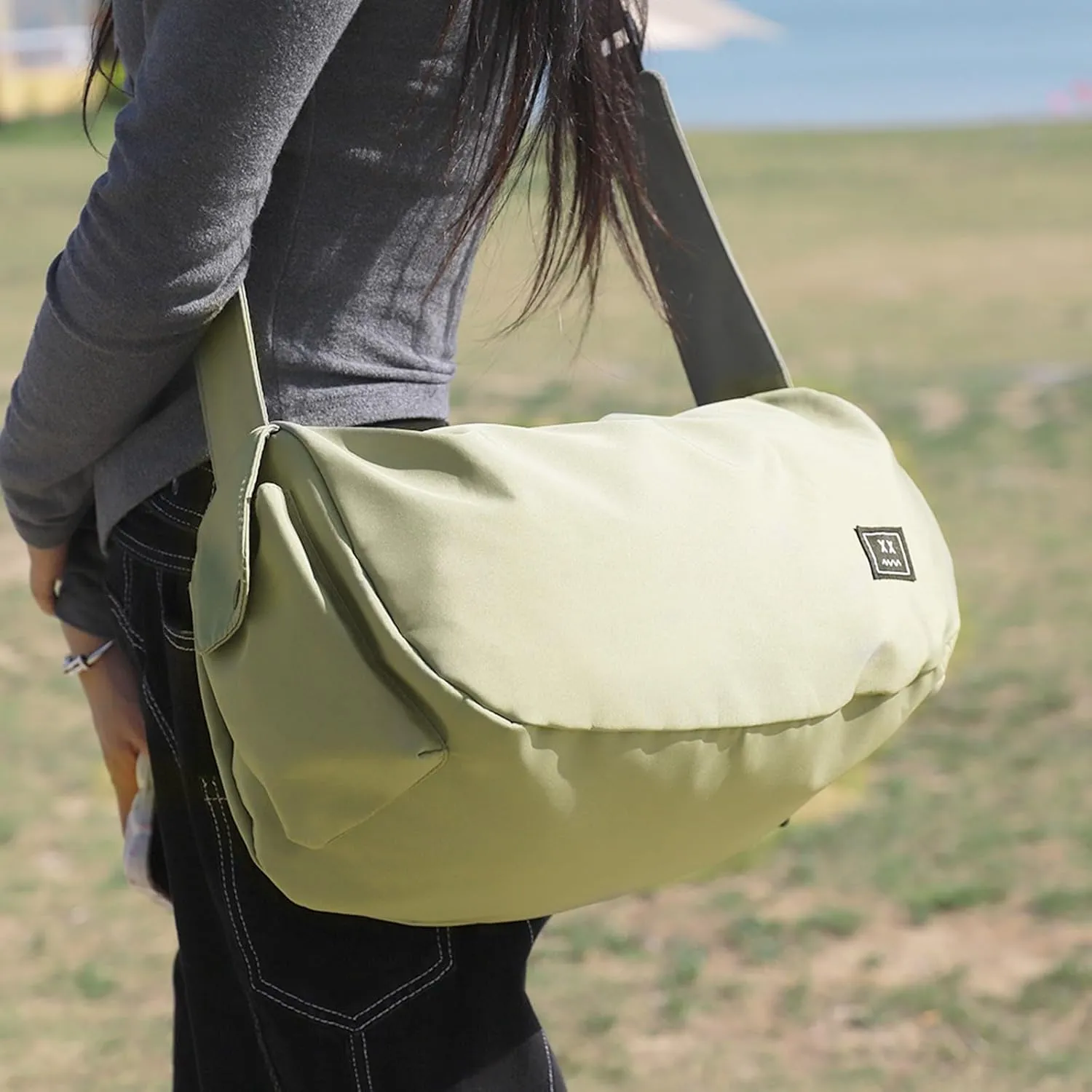 Large Capacity Waterproof Shoulder Bag, Crossbody Bags for Women，Oxford Fabric, Multiple Pockets, Lightweight Crossbody Bags